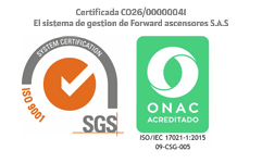 Sello Forward Ascensores